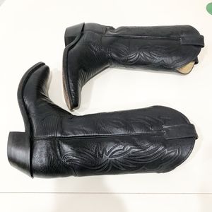 Black Justin Cowboy Boots
